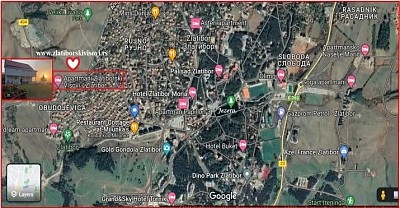 Lokacija apartmana Zlatiborski visovi Kuća za odmor